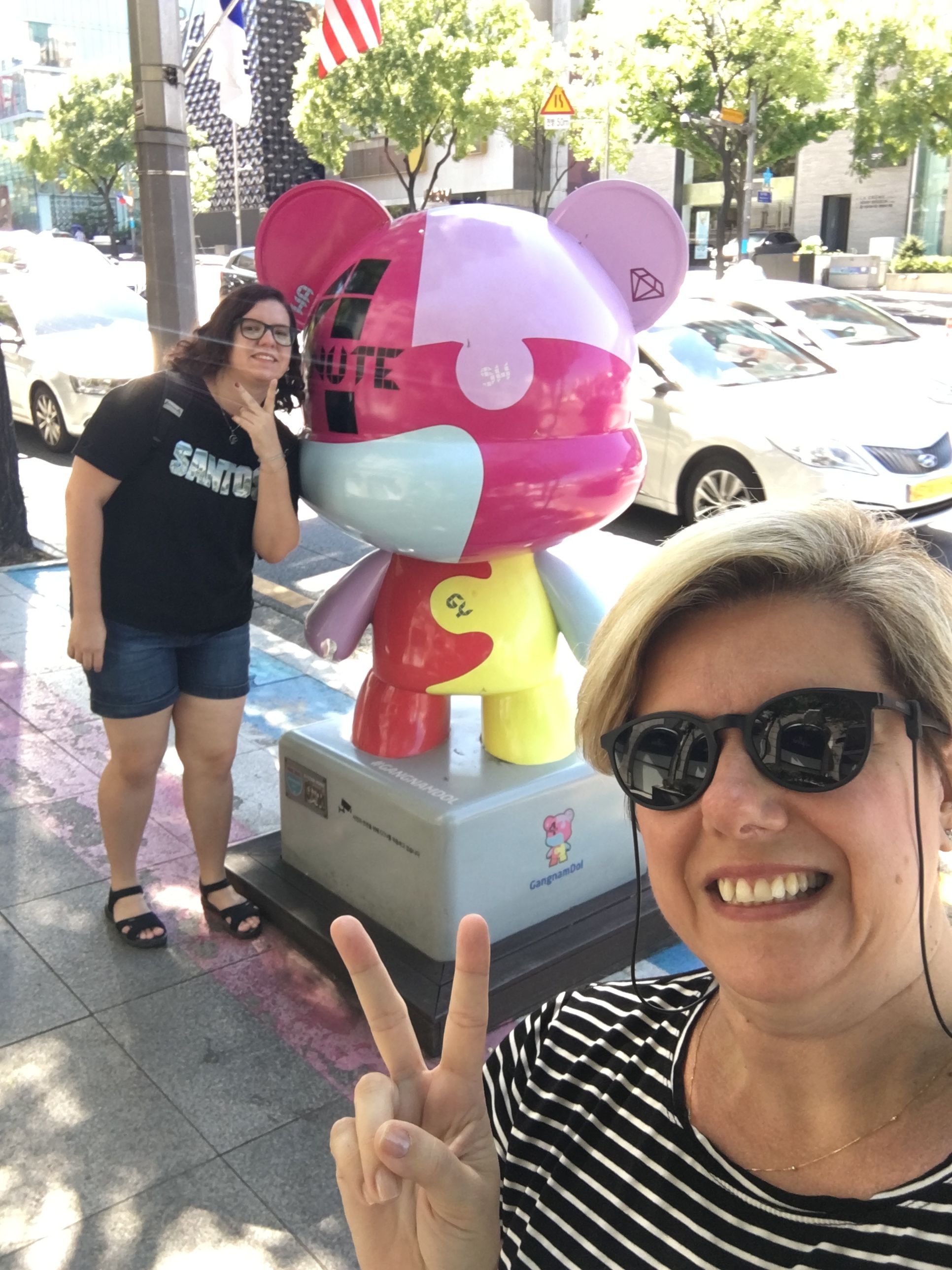 Em 2018, a K-STAR ROAD foi parada obrigatória das Kapopeiras!! Foto: Arquivo Pessoal